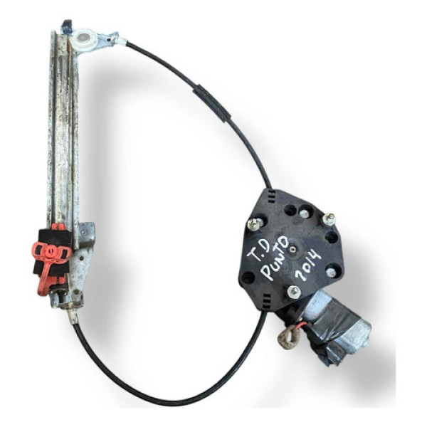 Maquina Vidro Elét Traseira Direita Fiat Punto - 2007 A 2014