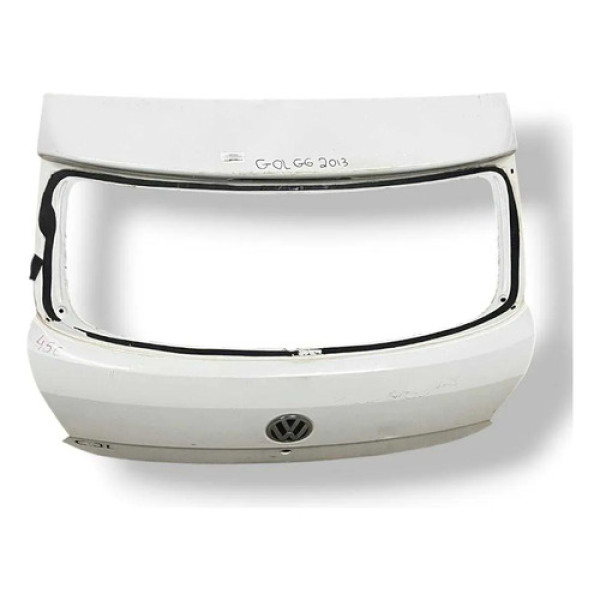 Tampa Traseira Volkswagen Gol G6  2013 2014 2015 2016 Branco