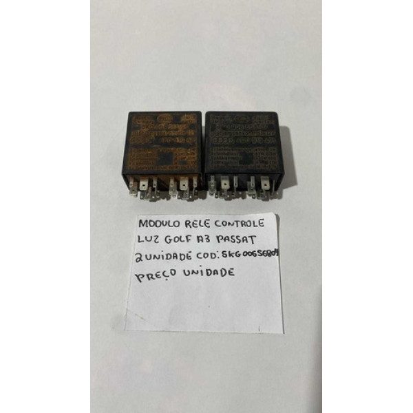 Rele Controle Luz Vw Golf A3 A4 A6 A8 5kg00656804 Unidade