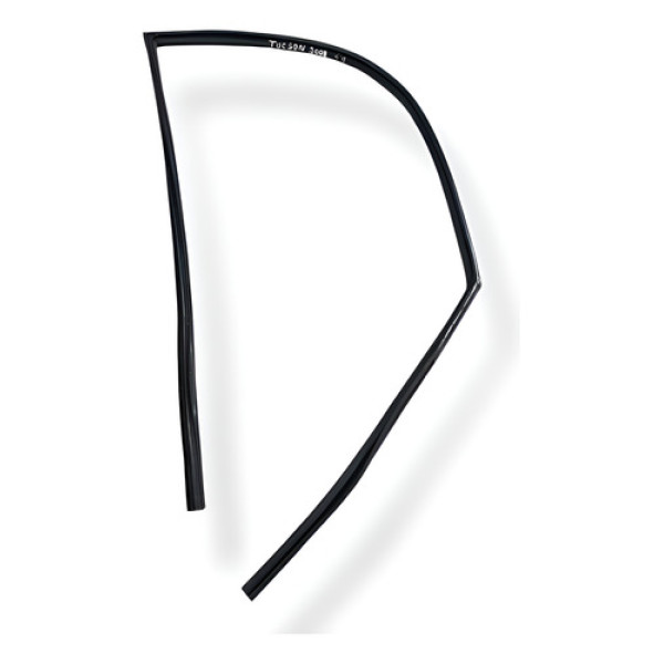 Borracha Vidro Dianteiro Direito Hyundai  Tucson 2.0  2008  Preto