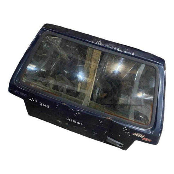 Tampa Traseira Com Vidro Fiat Uno Fire 2003 Com Detalhe