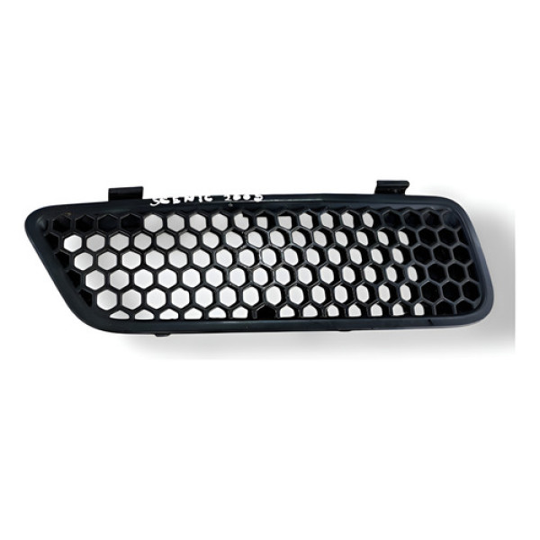 Grade Radiador Diant Direita Renault Scenic 2005 7700428467 Preto Fosco