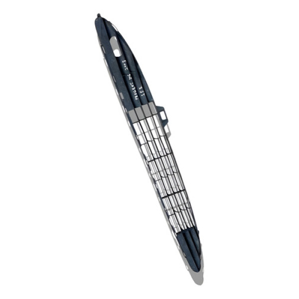 Grade Inferior Parachoque Dianteiro Peugeot 206  9628579377 Brilhante