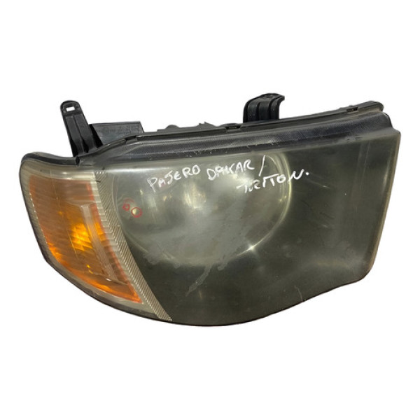 Farol Direito Mitsubishi Pajero Dakar Triton 2009/2014 Orig Direito