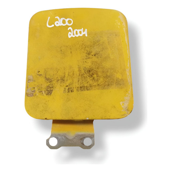 Portinhola Tanque Combustível Mitsubishi L200 2003 2004 2005 Amarelo 2004