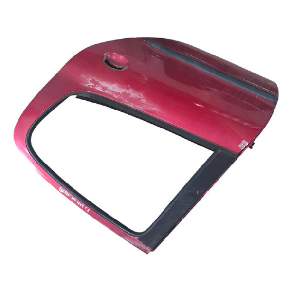 Porta Traseira Esquerda Peugeot 206 1.0 2000 A 2004 4portas Traseira Esquerda Vermelho