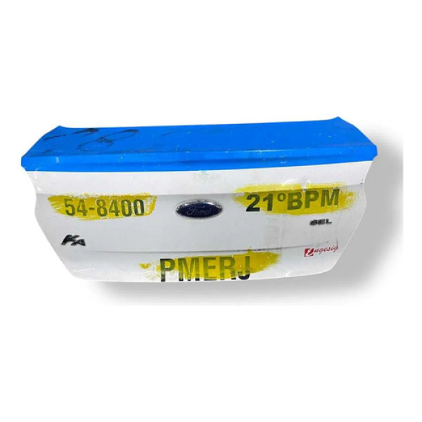 Tampa Traseira Porta Malas Ford Ka 1.5 - 2015 A 2018 Detalhe Branco