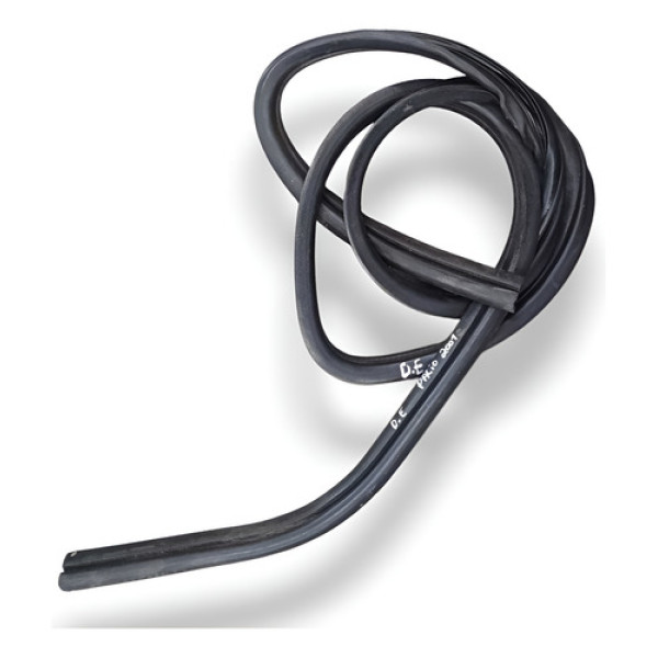 Borracha Porta Dianteira Esquerda Fiat  Palio 1.0  2000/2001 Preto