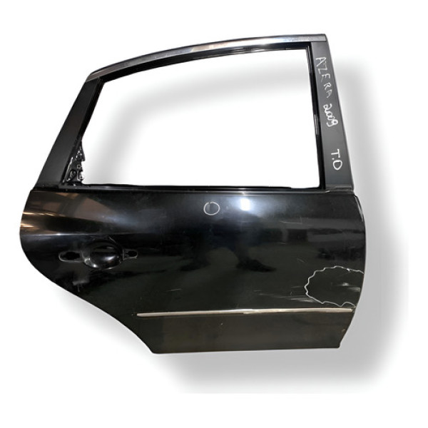 Porta Traseira Direita Com Detalhe Hyundai Azera 2008 2009 Preto