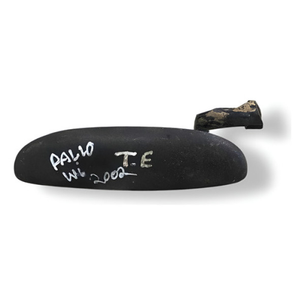 Maçaneta Externa Traseira Esquerda Palio Weekend 1.6 2002  Preto Traseira