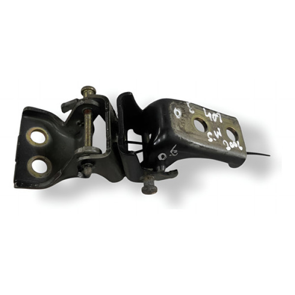 Par Dobradiças Dianteira Esquerda Peugeot 407 Sw 2006 2007