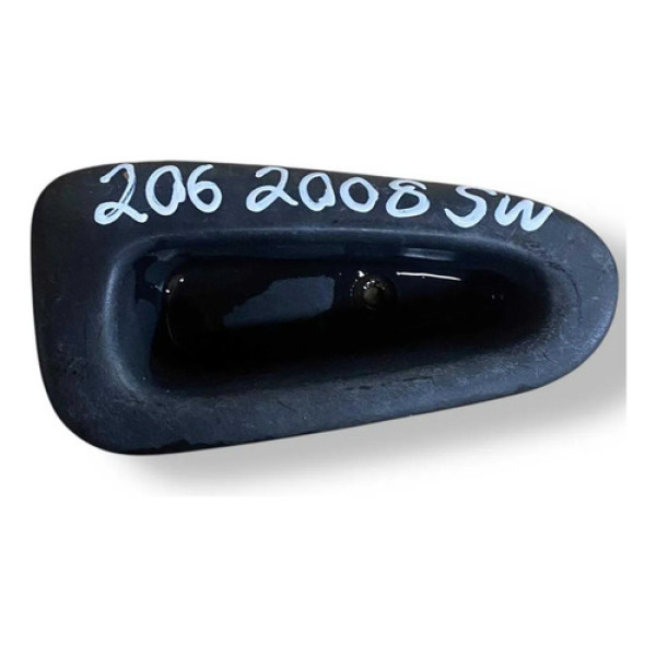 Puxador Maçaneta Dianteira Direita 206 Sw 2008 - 9629325977 Prateado Dianteira