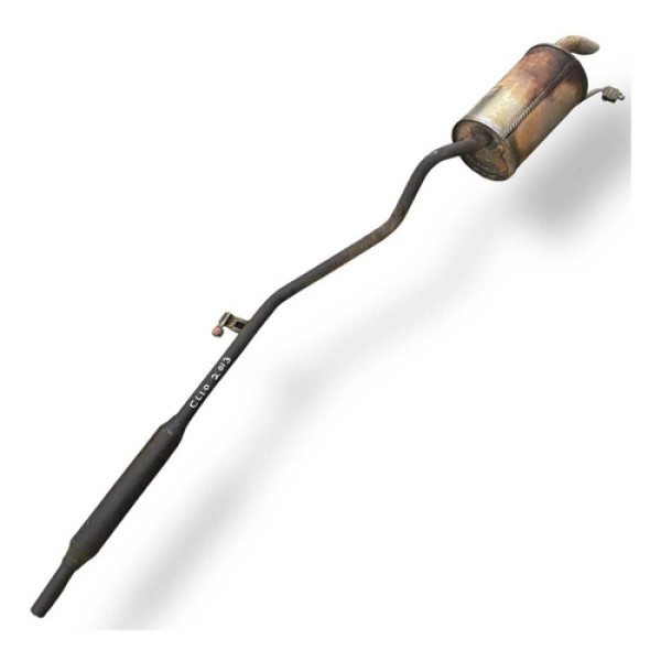 Escapamento Abafador Intermediário Renault Clio 2011 2012