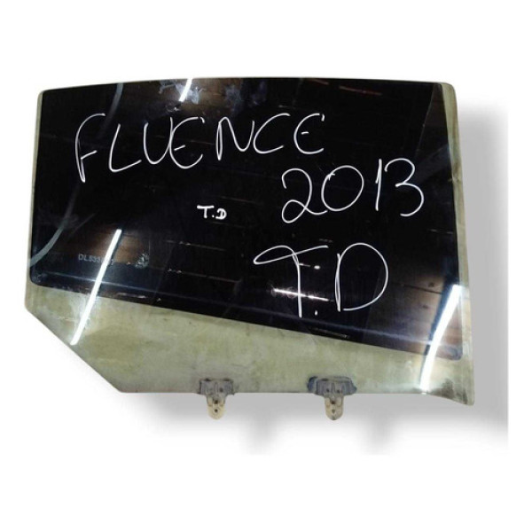Vidro Porta Traseira Direita Renault Fluence 2011 2012 2013