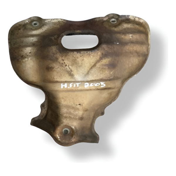 Protetor Defletor Calor Coletor Escape Honda Fit 2005 2006