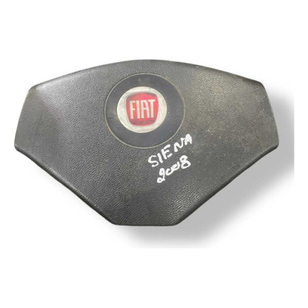 Tampa Buzina Volante Fiat Siena 2007 2008 2009 100174689 Preto