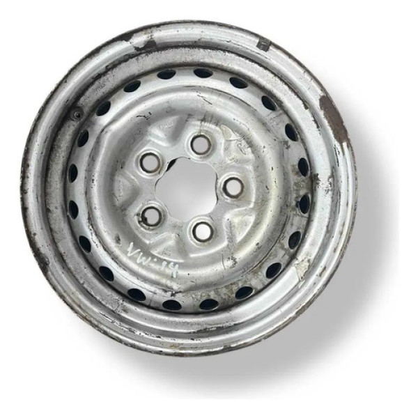Roda Ferro Aro 14 Volkswagem Kombi 1985 1986 1987 A 2014 Branco