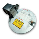Portinhola Tanque Combustivel Chevrolet Celta 2005 93333846 Cinza 2004