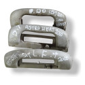 Kit  Alça Teto Chevrolet Astra 2000 2001 2002 2003 2004  Cinza