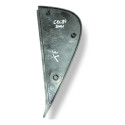 Moldura Porta Traseira Esquerda Celta 2001 A 2003 - 93389343 Preto