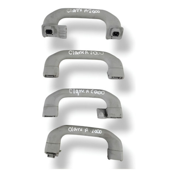 Kit Com 4 Alças Teto Pqp Mercedes-benz A160 1999/2000/2005 Bege