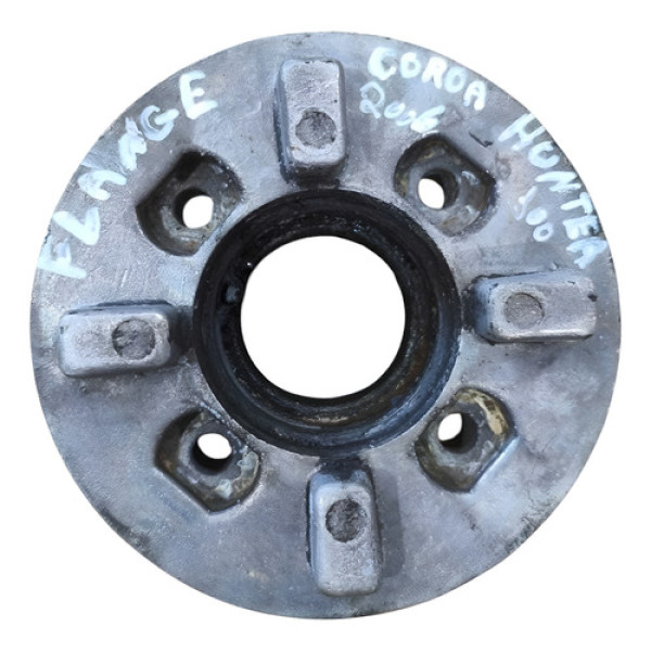 Espelho Flange Da  Coroa Sundown Hunter 100 Cc 2006  Prateado