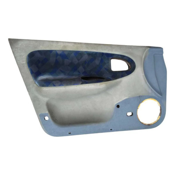 Forro Porta Dianteira Esquerda Megane 1.6 1998 - 7700832014 Cinza E Azul