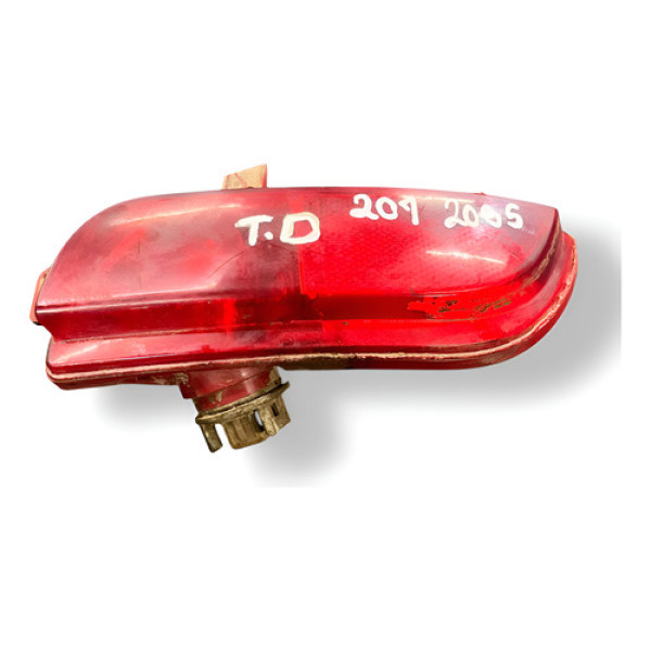 Lanterna Neblina Direita - Peugeot 207 2005 A 2011 2120743 Direito/passageiro Vermelho