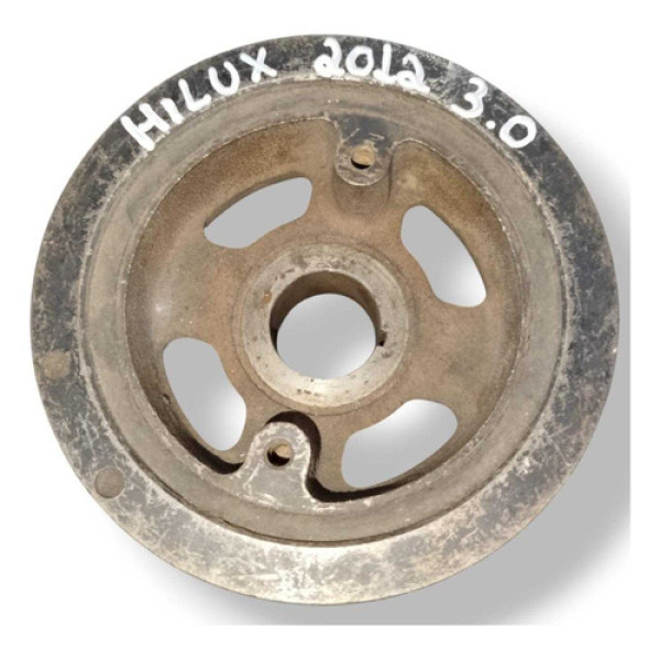 Polia Virabrequim Toyota Hilux 3.0 Diesel 2012 2013 014 2015