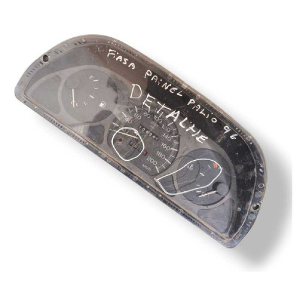 Painel De Intrumentos Fiat Palio Fiasa 1996 A 1999 - Detalhe Preto