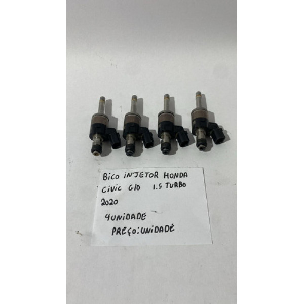Bico Injetor Honda Civic G10 Turbo 1.5 2020 Valor Unidade
