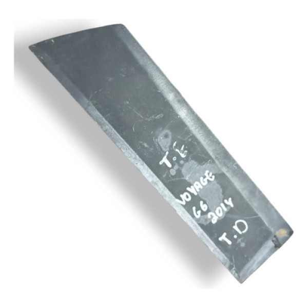 Moldura Coluna Porta Traseira Direita Voyage 2014 2015 2016