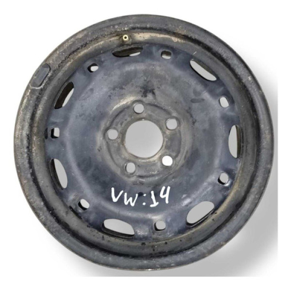 Roda Avulsa Aro 14 Volkswagen Preto