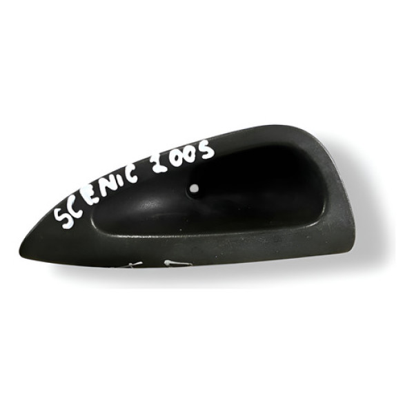 Moldura Puxador Traseiro Direito Scenic 2005 7700832033 Cinza