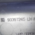 Moldura Maçaneta Int Tras Esquer Gm Meriva 1.8 2008 93397265 Amarelo Traseira