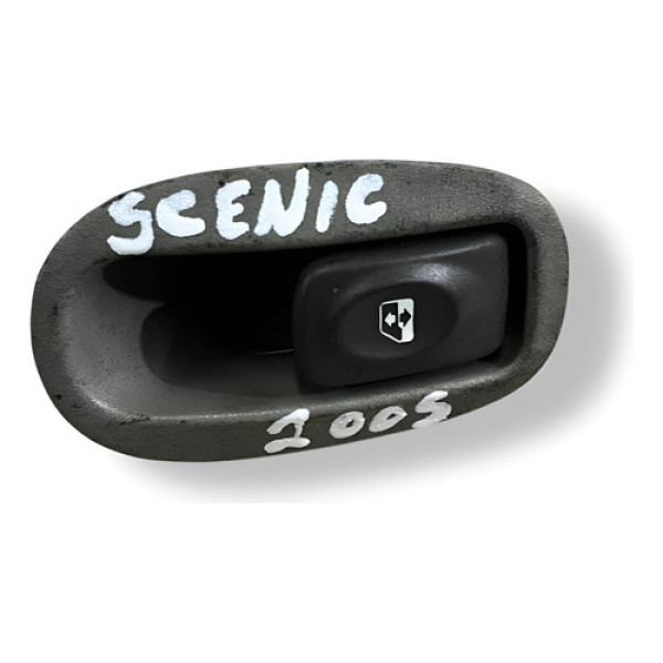 Botão Vidro Traseiro Direito Renault Scenic 2005 7700836267