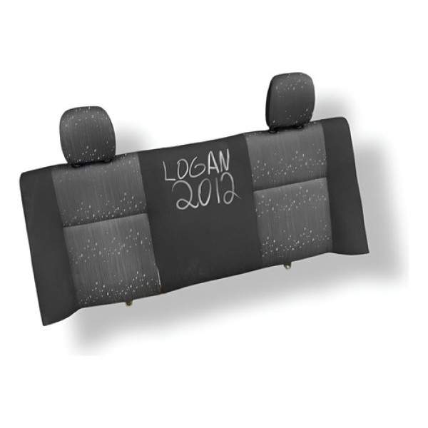 Encosto Banco Traseiro Renault Logan 2012 2013 2014  2015 Preto