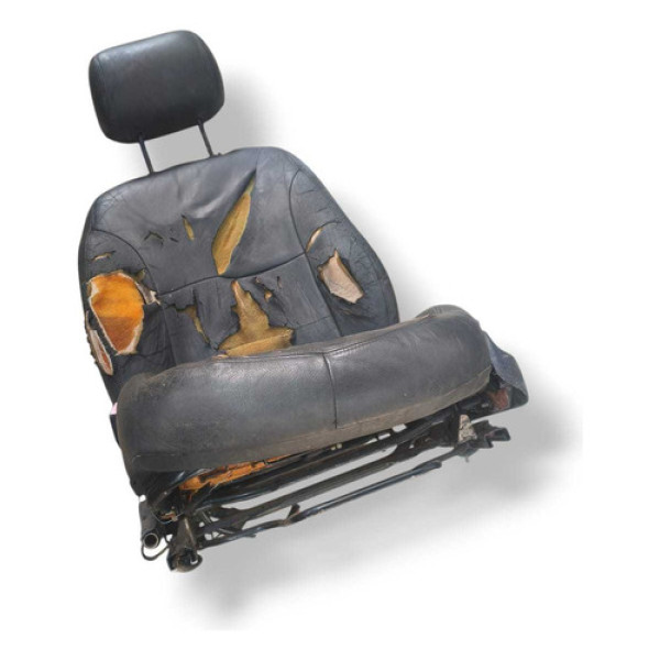 Carcaça Banco Dianteira Esquerda Citroen Xsara 2001 2002 03 Preto