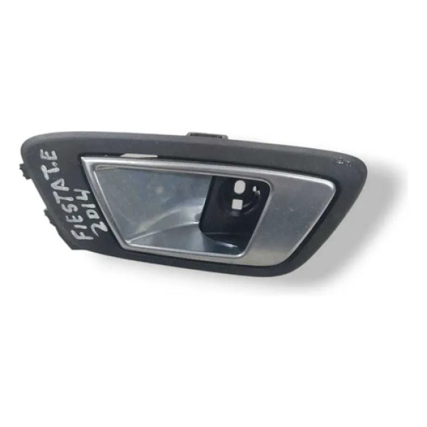Maçaneta Traseira Esquerda Ford Fiesta 2013 2014 Ae83a22601c Preto Traseira