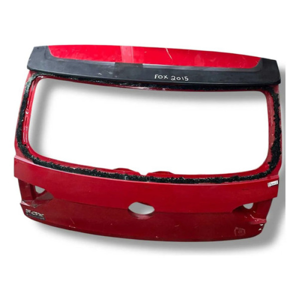Tampa Traseira Volkswagen Fox 2013 2014 2015 A 2016 Vermelho