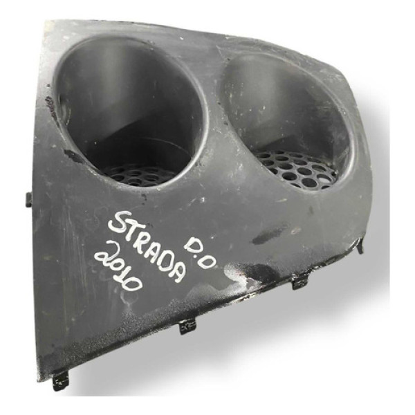 Moldura Grade Parachoque Direito Fiat Strada 2010 2011 2012