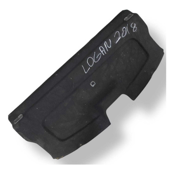 Tampão Bagagito Logan 2014 2015 2016 2017 2018 Detalhe Preto