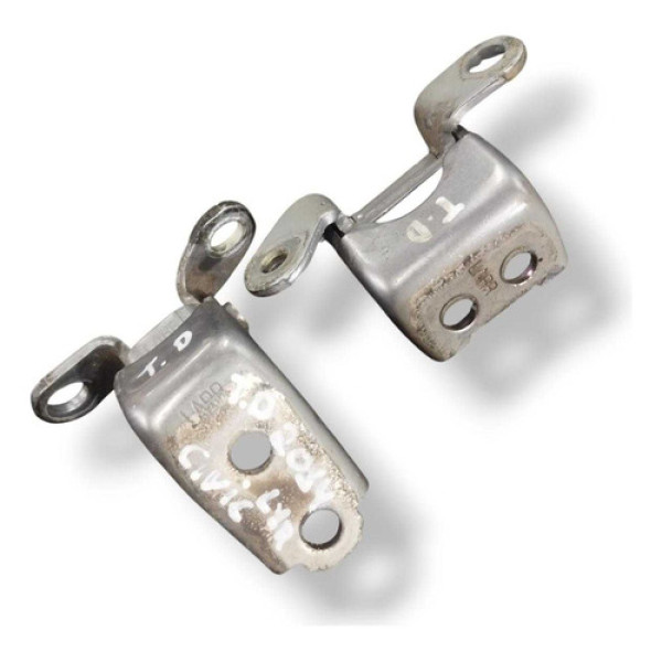 Par Dobradiça Porta Traseira Direita Honda Civic 2014 A 2016