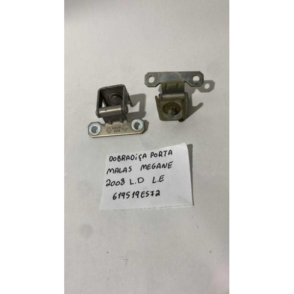 Par Dobradiça Porta Malas Megane Gt Dyn 2.0 2008 619519es72