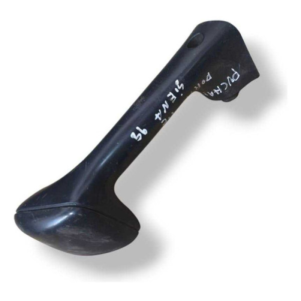 Puxador Porta Traseiro Esquerdo Fiat Siena 1.0 1998 A 2000 Preto