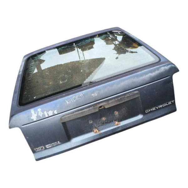 Tampa Traseira Com Vidro Porta Malas Gm Kadett 1995 A 1998 Azul-turquesa