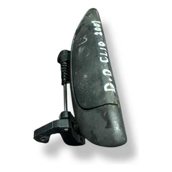 Maçaneta Externa Diant Direita Clio Sedan 2007 7700433076 Preto Dianteira