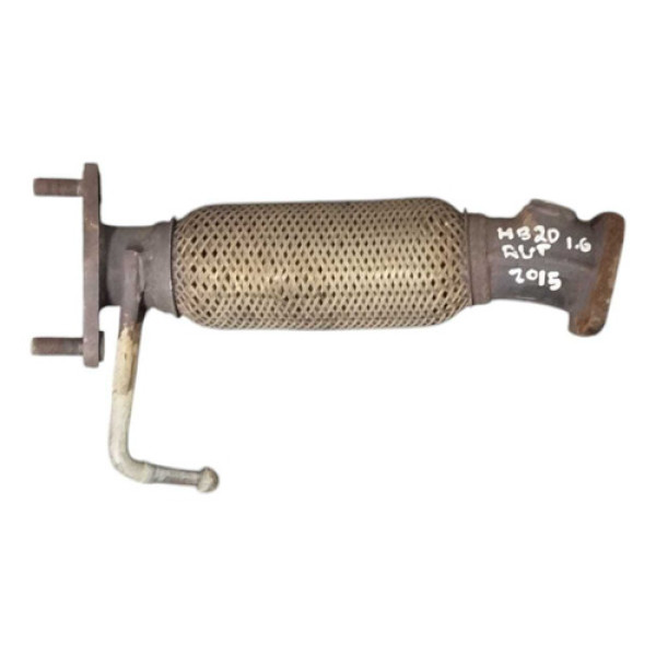 Malha Tubo Flexível Escapamento Hyundai Hb20 1.6 2015 Aut