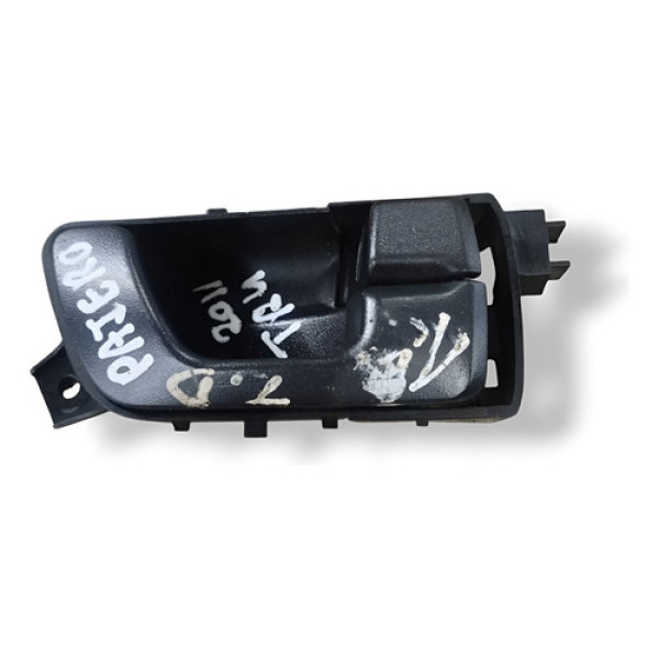 Maçaneta Interna Tras Direita  Pajero Tr4 2.0 2011 Mr393472 Preto Traseira