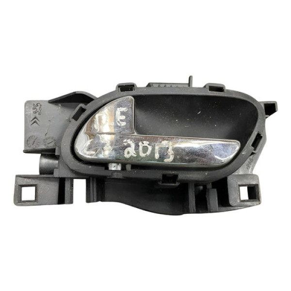 Maçaneta Interna Trasei Esquerda Citroen C3 2013 9686446177 Traseira